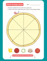 Aperçu - Préparation de séance / Séance complète - Créer ta propre pizza +2 fiches d'activités - Page de couverture