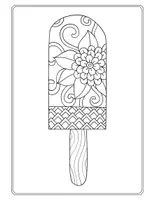 Aperçu - Préparation de séance / Séance complète - Ice cream - Pack de coloriages gratuit +10 illustrations - Page 2