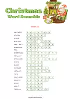 Vorschau - Arbeitsblätter - Christmas Vocabulary Puzzles Materialpaket - Seite 2