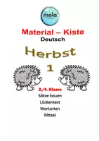 Vorschau - Arbeitsblätter - Herbst 1: DEUTSCH-Materialkiste 3./4. Klasse - Deckblatt