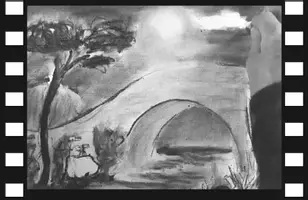 Vorschau - Mal- und Bastelvorlagen - Mit Zeichenkohle Landschaften zeichnen. - Seite 3