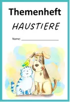 Vorschau - Arbeitsblätter - Haustiere Themenheft - Seite 1