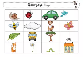 Vorschau - Arbeitsblätter - Naturerlebnisse - Bingo & Farbensuche - Seite 2