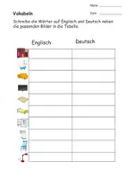 Vorschau - Stundenentwürfe - Arbeitsheft Zuhause Englisch - Arbeitsblätter inkl. Mini-Buch - Seite 3
