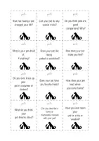 Vorschau - Spiele - English Conversation Cards - Pets (36 cards) - Seite 1