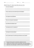 Vorschau - Arbeitsblätter - AB mit Fragen zum Thema "Sechseläuten" + Lösungsblatt + Infografik - Deckblatt