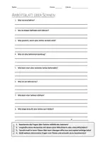 Vorschau - Arbeitsblätter - Lernplakat + AB mit Fragen zum Thema "Sehne" + Lösungsblatt + Infografik - Seite 1