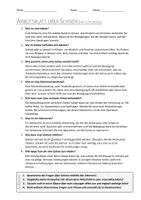Vorschau - Arbeitsblätter - AB mit Fragen zum Thema "Sehne" + Lösungsblatt + Infografik - Seite 2