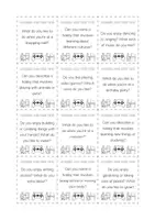 Vorschau - Spiele - English Conversation Cards - Hobbies and Free Time - Seite 1