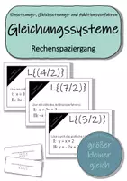 Vorschau - Arbeitsblätter - Materialpaket - Lineare Gleichungssysteme - Seite 1