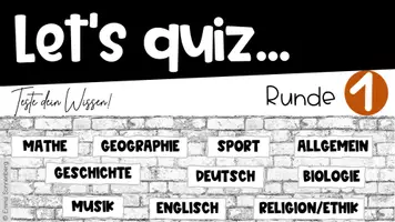 Vorschau - Quiz - Quiz - Allgemeinwissen - Klasse 7 bis 9 - Seite 2