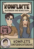 Vorschau - Stundenentwürfe - Konflikte Ethik Klasse 6 7 8 - Deckblatt