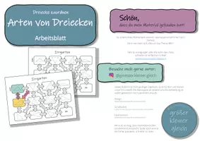 Vorschau - Arbeitsblätter - Arten von Dreiecken – Arbeitsblatt „Irrgarten“ - Seite 2