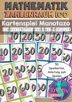 Vorschau - Spiele - Kartenspiel Zehnerzahlen Manotazo bis 100 - Deckblatt