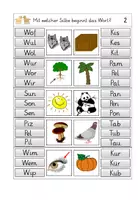 Vorschau - Spiele - Klammerkarten "Silben lesen 2" (Anfangssilbe) - Seite 3