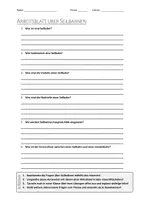 Vorschau - Arbeitsblätter - AB mit Fragen zum Thema "Seilbahn" + Lösungsblatt + Infografik - Deckblatt