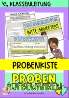 Vorschau - Anderer Materialtyp - Beschriftung Probenkiste - Deckblatt