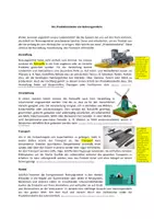 Vorschau - Arbeitsblätter - Arbeitsblatt: Produktionskette von Lebensmitteln (+ Lösung) - Deckblatt