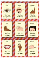 Vista previa - Juegos / Gamificación - Body Parts: I have... Who has...? // juego de vocabulario (inglés) - página 2