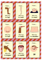 Vista previa - Juegos / Gamificación - Body Parts: I have... Who has...? // juego de vocabulario (inglés) - página 3