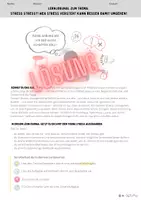 Vorschau - Arbeitsblätter - Materialpaket Lernjournal "Stress stresst!" inklusive Lösungen - Seite 1