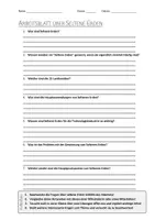 Vorschau - Arbeitsblätter - AB mit Fragen zum Thema "Seltene Erden" + Lösungsblatt + Mindmap + Infografik - Deckblatt