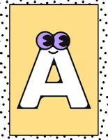 Aperçu - Apprentissages en autonomie - Alphabet Pastel Posters +26 fiches d'activités - Page de couverture