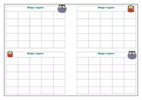 Vorschau - Spiele - Merkblatt & Bingo zum Wortfeld sagen - Deckblatt