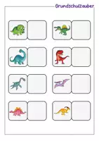 Vorschau - Fördermaterial/Inklusion - Klettmappen Klasse 1 Mathe Materialpaket - Wahrnehmung - Zuordnung optische Differenzierung - TEACCH - Seite 3