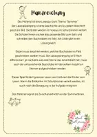 Vorschau - Arbeitsblätter - Lesespaziergang Sommer - 3-fach differenziert - Seite 2