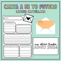 Vista previa - Manualidades / Dibujos para colorear - Carta a mi futuro yo - Portada