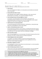 Vorschau - Arbeitsblätter - AB mit Fragen zum Thema "Seoul" + Lösungsblatt - Seite 1