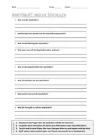 Vorschau - Arbeitsblätter - AB mit Fragen zum Thema "Seychellen" + Lösungsblatt + Infografik - Deckblatt