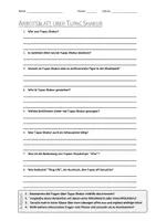 Vorschau - Arbeitsblätter - Lernposter + AB mit Fragen zum Thema "Tupac Shakur" + Lösungsblatt + Mindmap + Infografik - Seite 1
