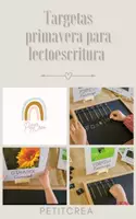 Vista previa - Tarjetas / Manipulativos - Targetes de vocabulari PRIMAVERA - Portada