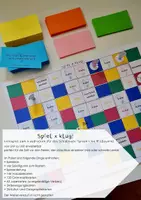 Vorschau - Spiele - Spiel x klug! Lernspiel (380 Karten) für "Green Line 1" Bayern - Deckblatt