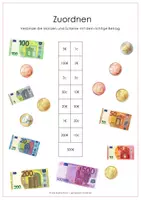 Vorschau - Arbeitsblätter - Unser Geld - Euro und Cent, Lege-/Tafelmaterial, Übungsblätter - Seite 3