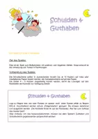 Vorschau - Spiele - Guthaben oder Schulden - Spiel zum Multiplizieren von Rationalen Zahlen - Deckblatt