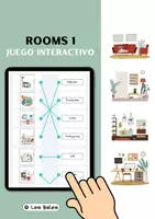 Vista previa - Juegos / Gamificación - PACK 1 ROOMS - TARJETAS Y JUEGO INTERACTIVO. - página 2