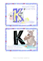 Vorschau - Stationenlernen - Karten für Buchstabenwerkstatt oder Buchstabenstationen - Seite 2