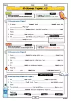 Vorschau - Arbeitsblätter - If-clauses (types 1 & 2) • ABs + Musterlösung - Seite 1