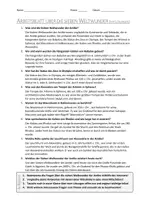 Vorschau - Arbeitsblätter - AB mit Fragen zum Thema "Sieben Weltwunder" + Lösungsblatt + Infografik - Seite 2