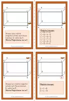 Vorschau - Spiele - Kopfgeometrie "Quader" - Übungskartei / Stundeneinstieg mit Lösungen - Seite 3