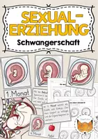 Vorschau - Arbeitsblätter - Sexualerziehung: Schwangerschaft - Deckblatt