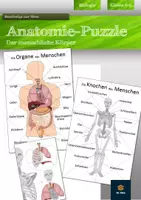 Vorschau - Spiele - Anatomie des Menschen - Legepuzzle | Biologie Klasse 6-8 - Deckblatt