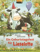 Vorschau - Bildkarten - Bildkarten für Bilderbuchkino: Ein Geburtstagsfest für Lieselotte - Deckblatt