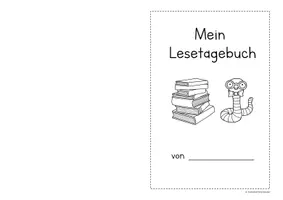 Vorschau - Arbeitsblätter - Lesetagebuch für die freie Lesezeit - Seite 2