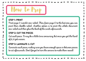 Vista previa - Tarjetas / Manipulativos - COLOURS LEARNING STATIONS PACK: FLAHSCARD AND CARDS - página 3