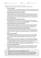 Vorschau - Arbeitsblätter - AB mit Fragen zum Thema "Siedlungen" + Lösungsblatt - Seite 1