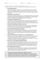 Vorschau - Arbeitsblätter - AB mit Fragen zum Thema "Silberfischchen" + Lösungsblatt - Seite 1